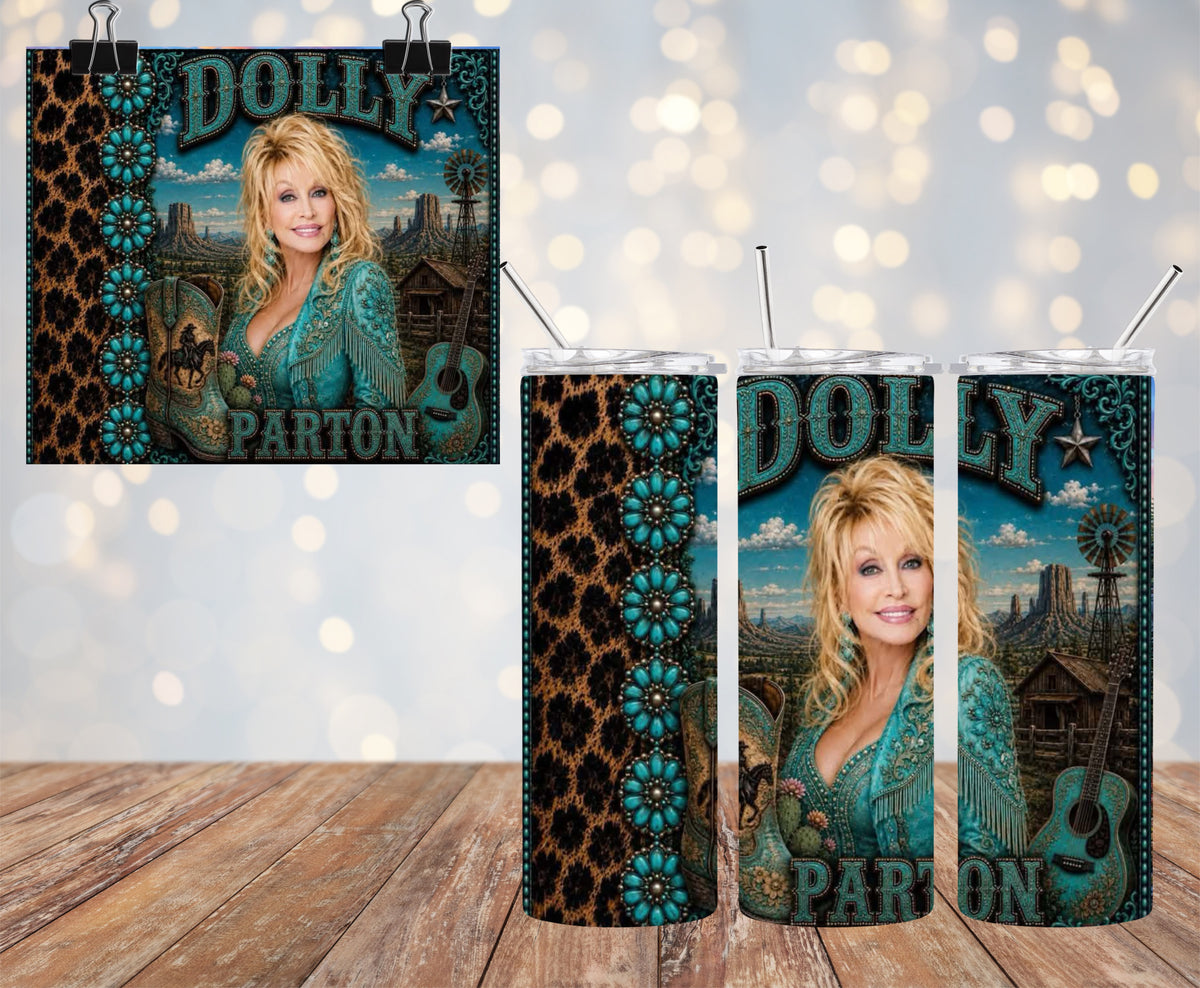 Leopard Parton 20oz Tumbler