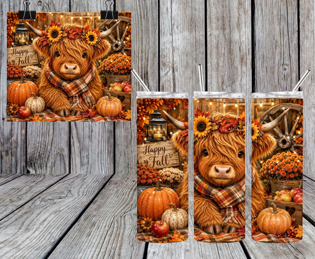 Happy Fall 20oz Tumbler