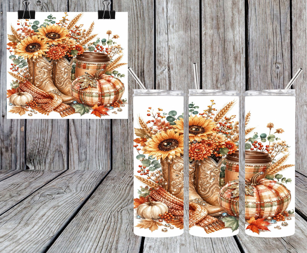 Fall Boots 20oz Tumbler