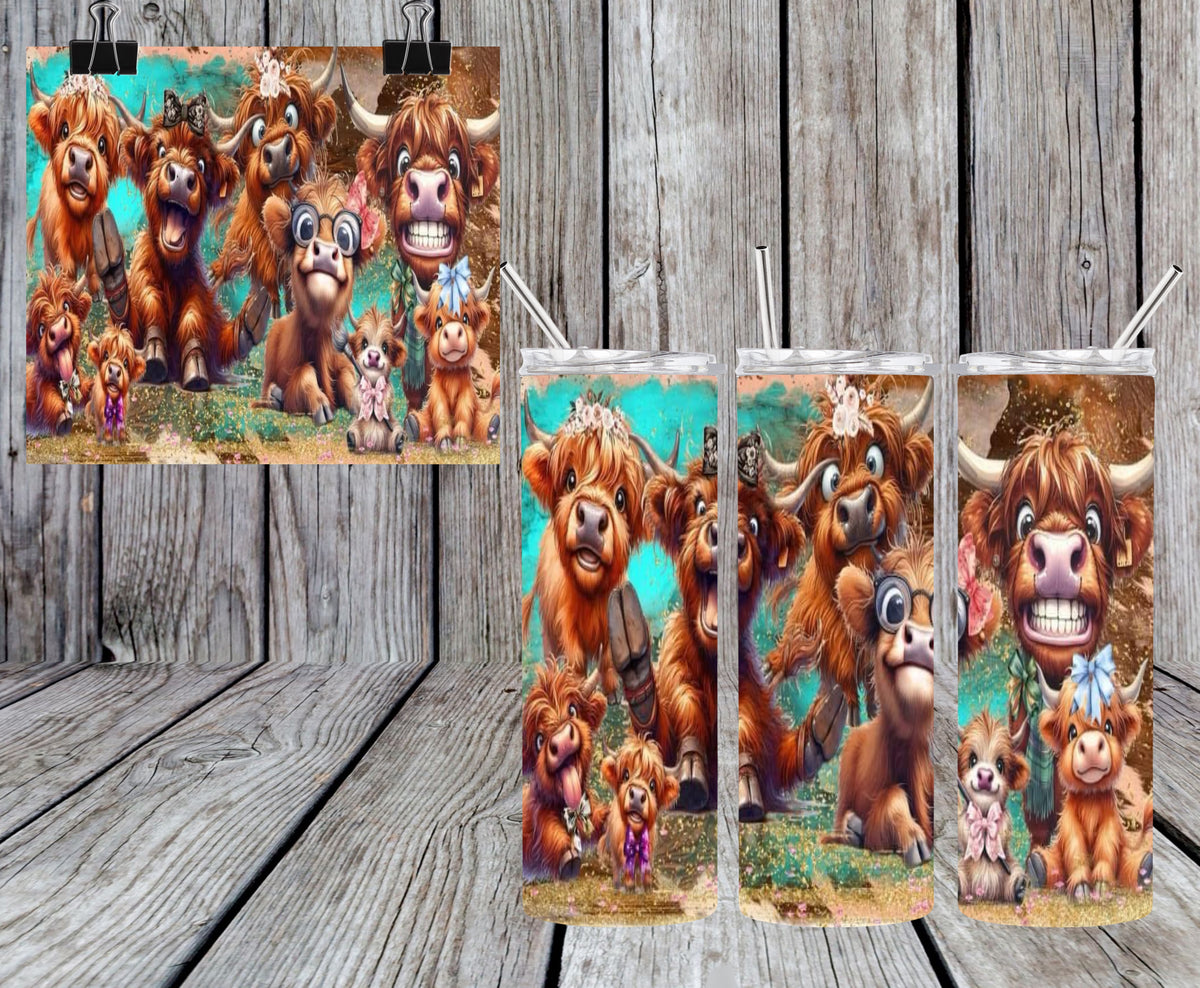 Silly Cows 20oz Tumbler