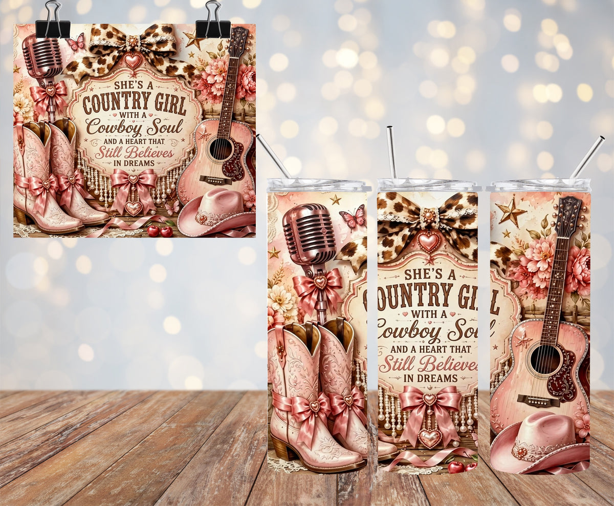 She’s A Country Girl Tumbler