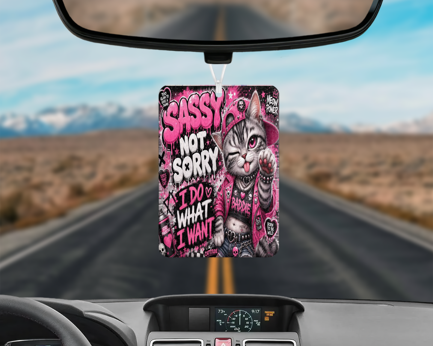 Sassy Not Sorry 20oz Tumbler & Freshie Set