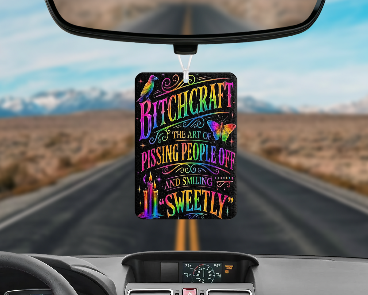 Bi*chcraft 20oz Tumbler & Freshie Set