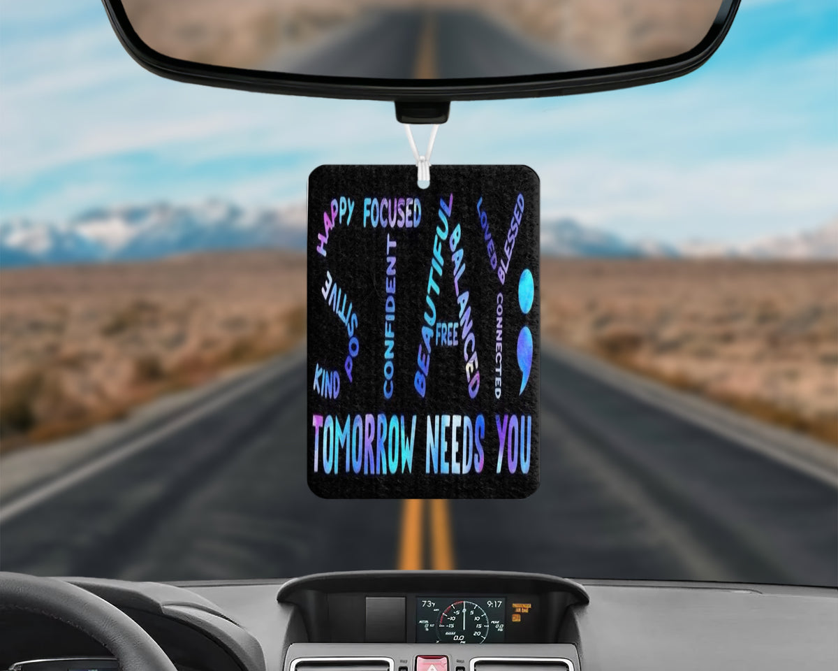 Stay Tomorrow Needs You 20oz Tumbler & Freshie Set