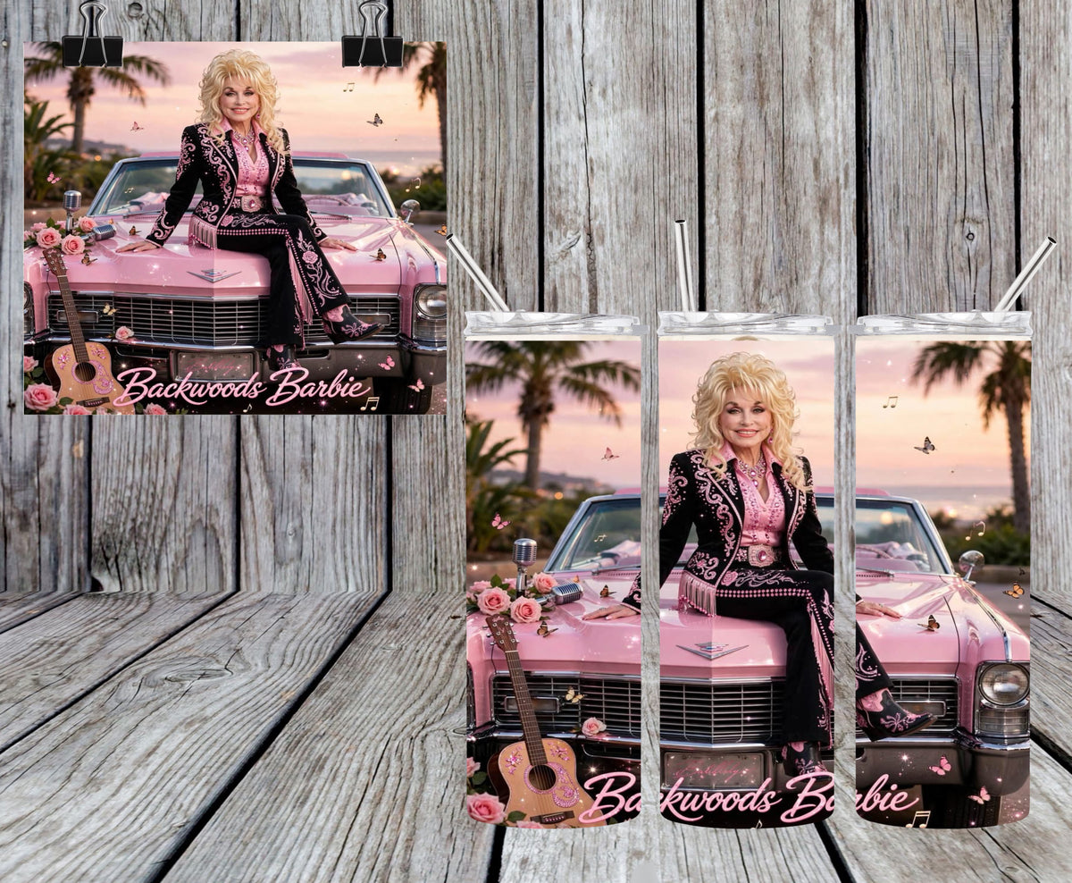 Dolly’s Backwoods Barbie 20oz Tumbler