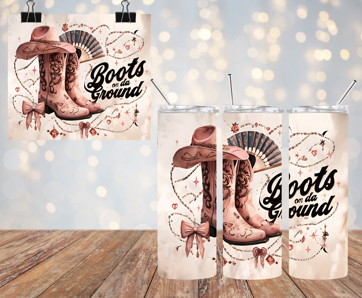 Boots On The Ground Tumbler