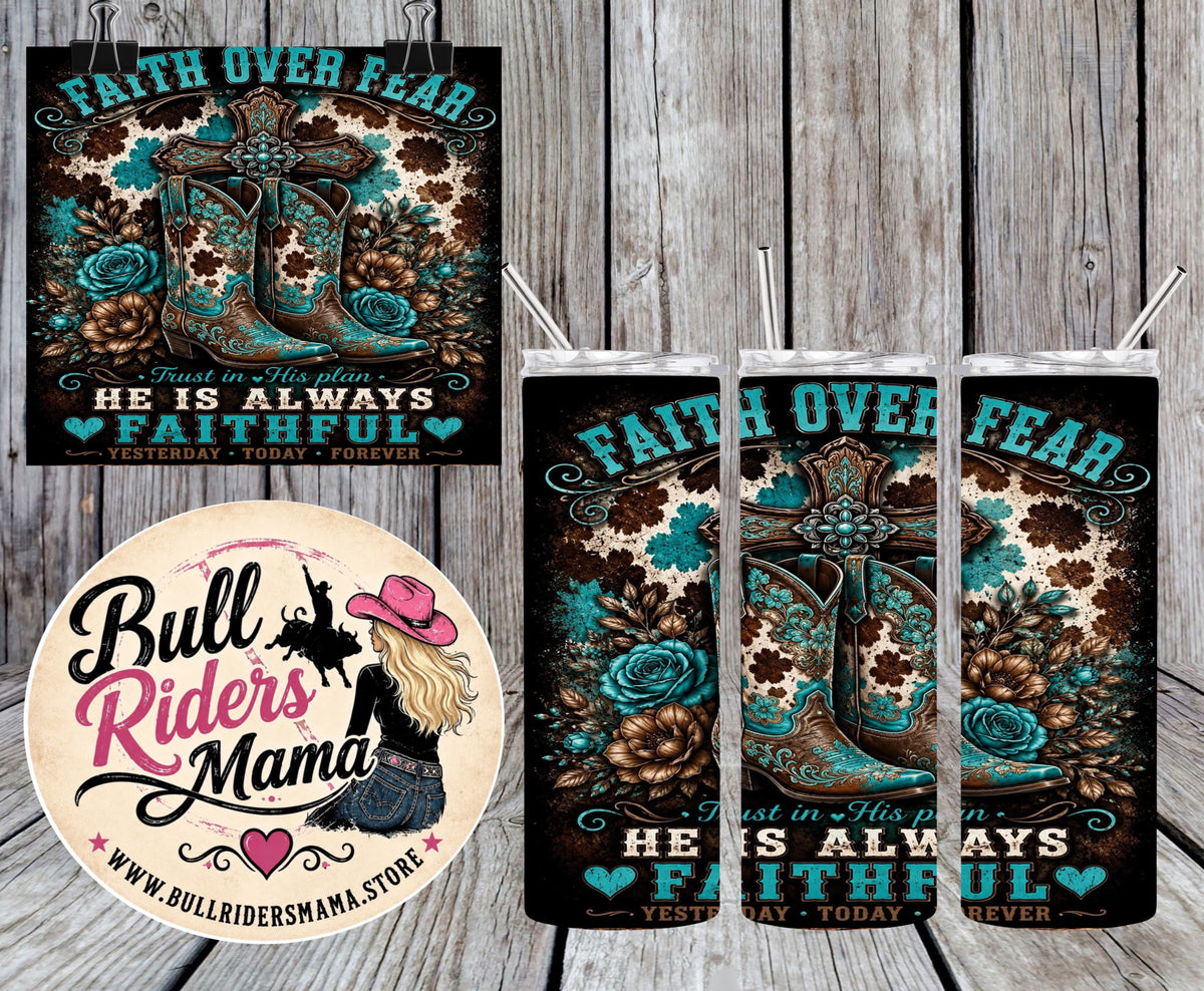 Faith Over Fear Tumbler
