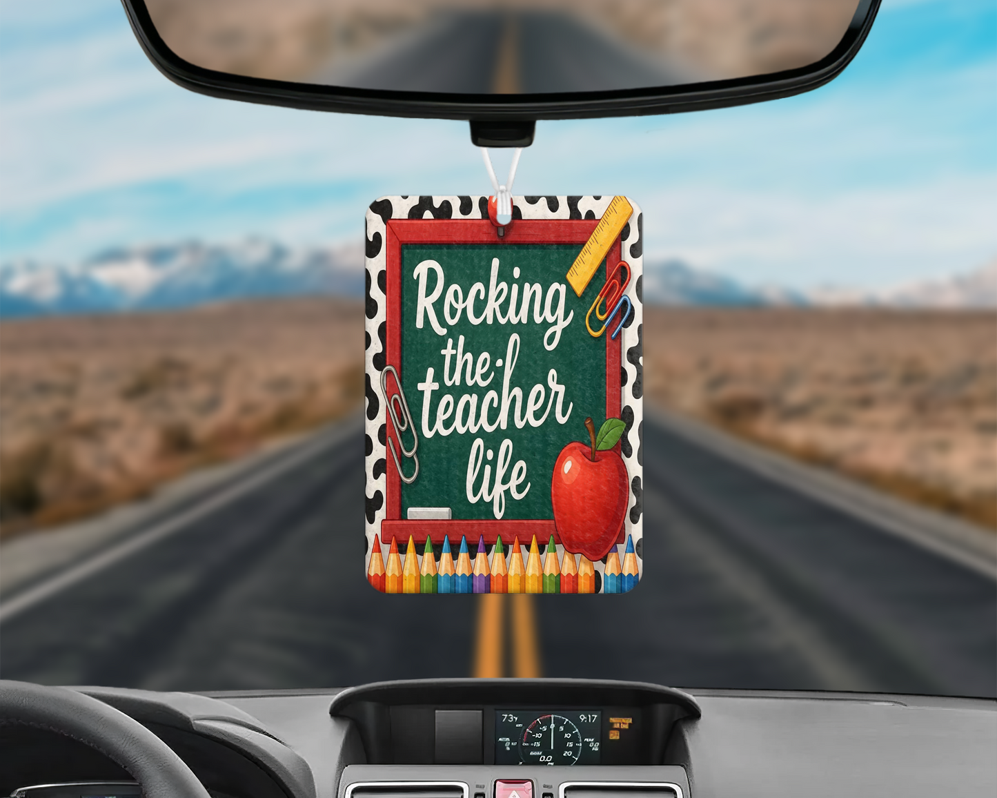 Rocking The Teachers Life 20oz Tumbler & Freshie Set