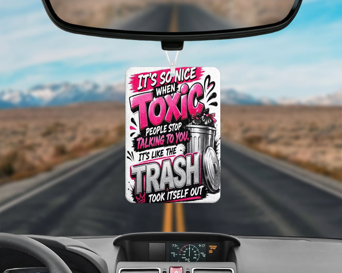 Toxic People 20oz Tumbler & Freshie Set