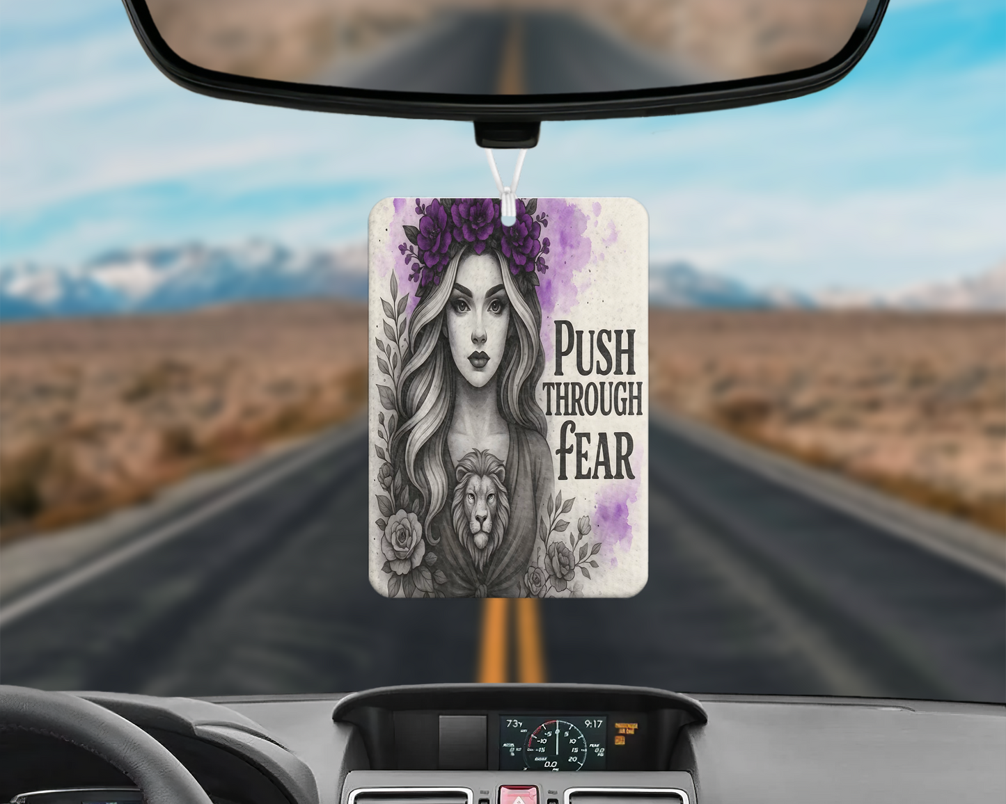 Push Through Fear 20oz Tumbler & Freshie Set