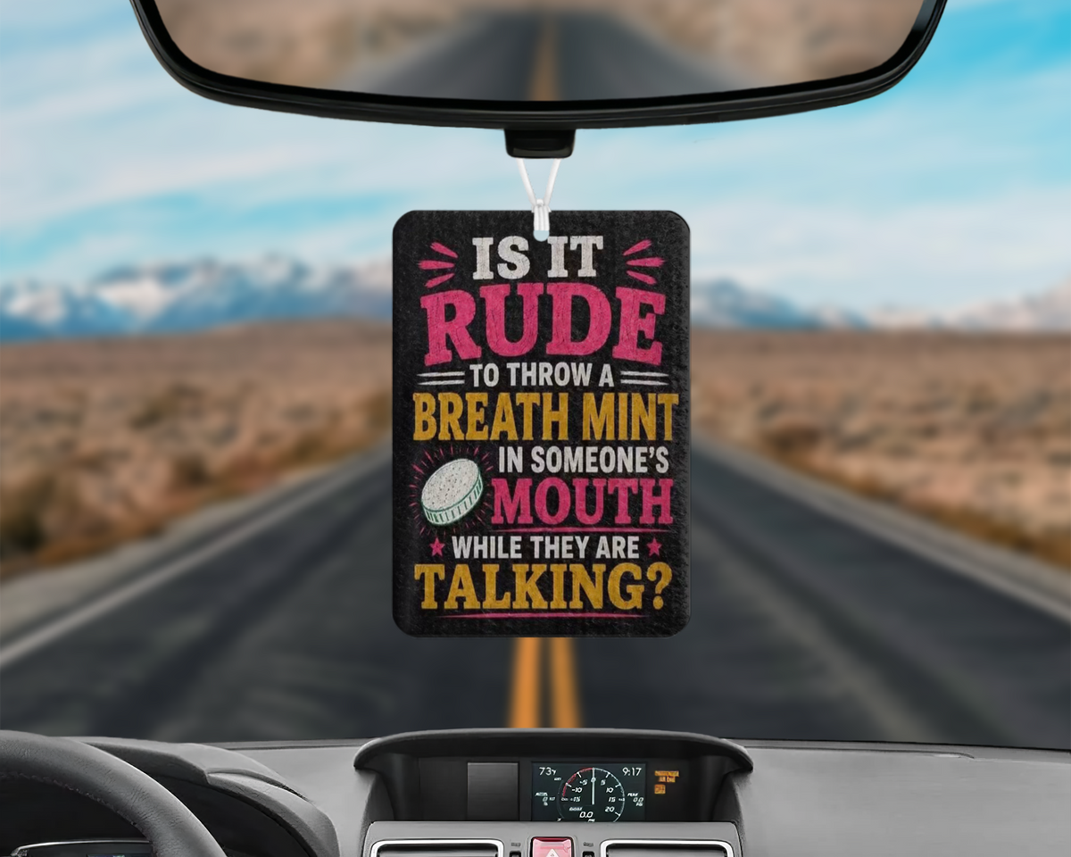 Is It Rude 20oz Tumbler & Freshie Set