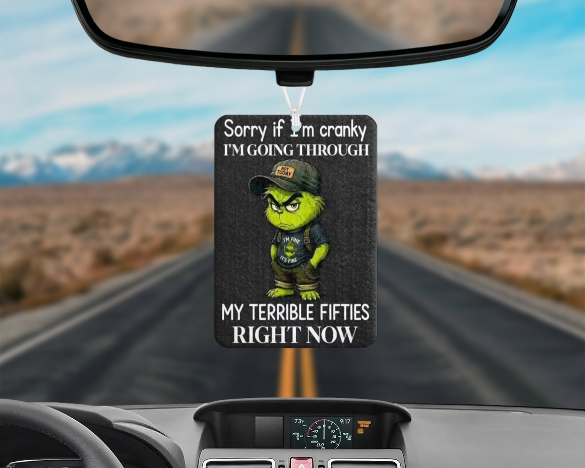 Sorry If I’m Cranky 20oz Tumbler & Freshie Set