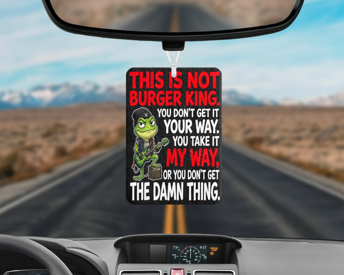 This Is Not Burger King 20oz Tumbler & Freshie Set