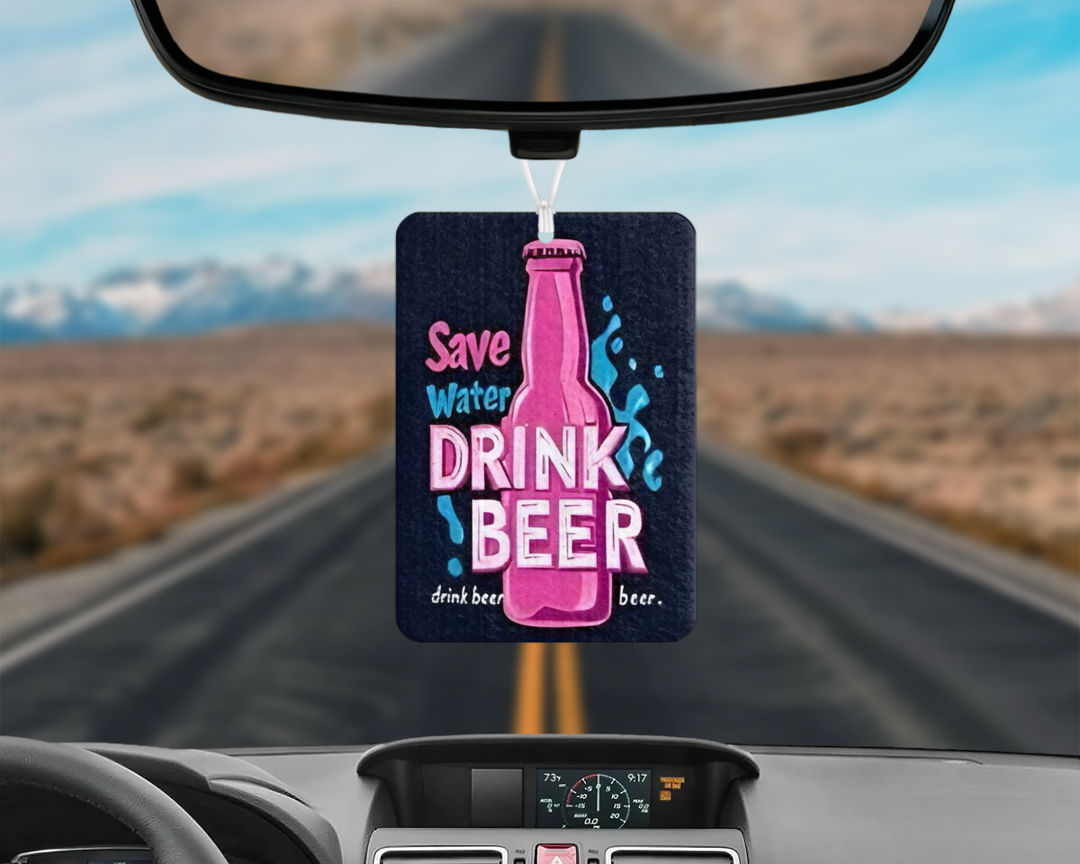 Save Water 20oz Tumbler & Freshie Set