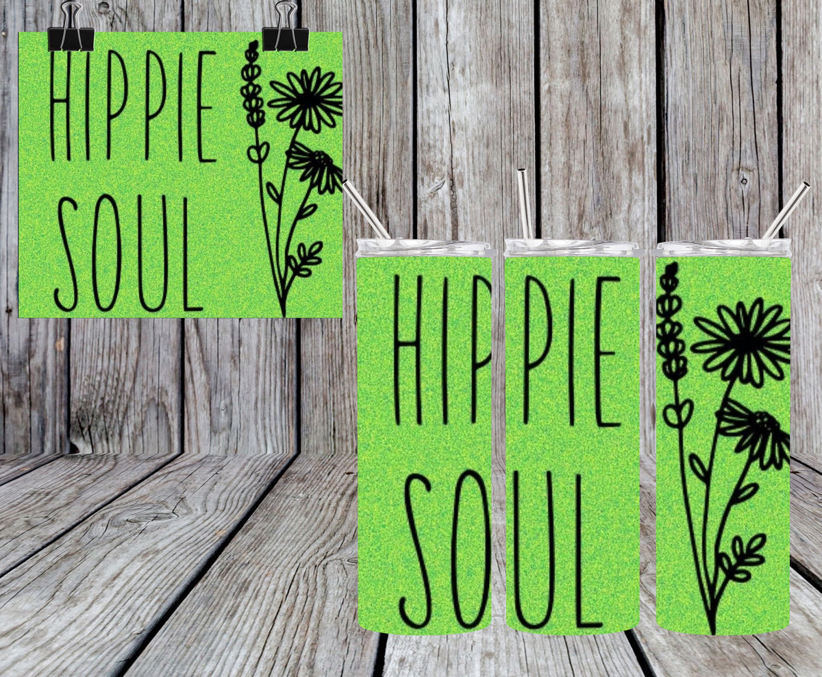 Hippie Soul 20oz Tumbler & Freshie Set