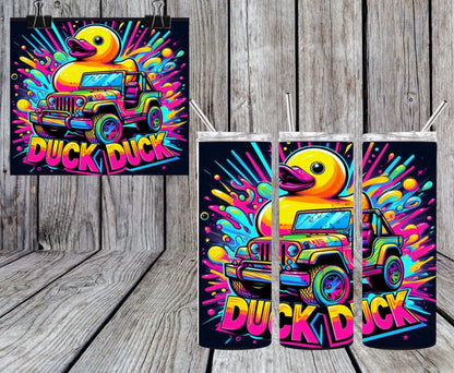 Duck Duck 20oz Tumbler & Freshie Set