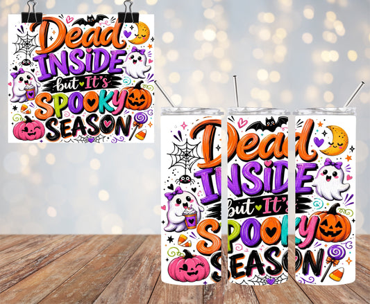 Dead Inside 20oz Tumbler & Freshie Set