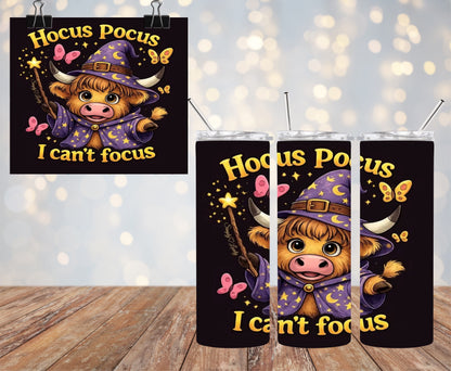 I Can’t Focus 20oz Tumbler & Freshie Set