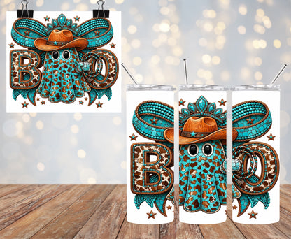 Western Boo 20oz Tumbler & Freshie Set
