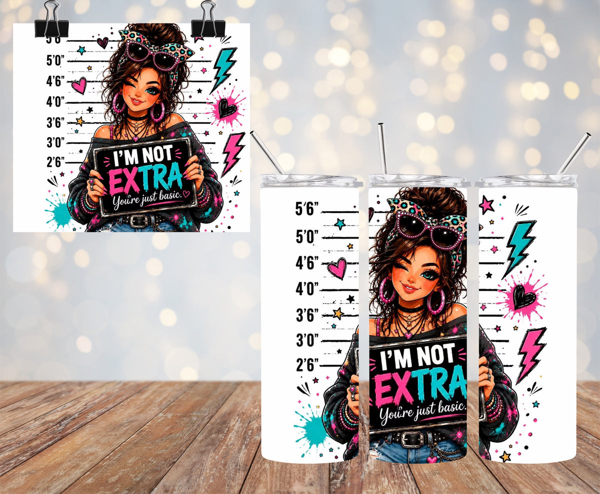 I’m Not Extra 20oz Tumbler & Freshie Set