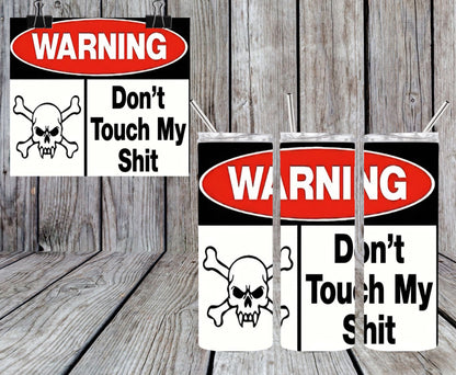 Don’t Touch 20oz Tumbler & Freshie Set