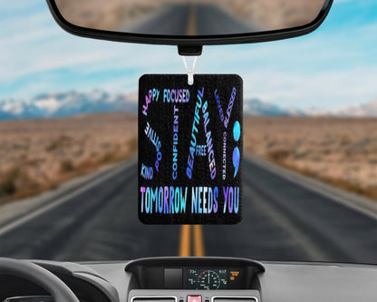 Stay Tomorrow Needs You 20oz Tumbler & Freshie Set