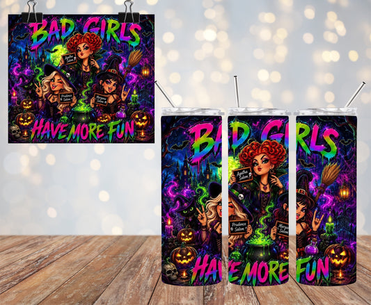 Bad Girls 20oz Tumbler & Freshie Set