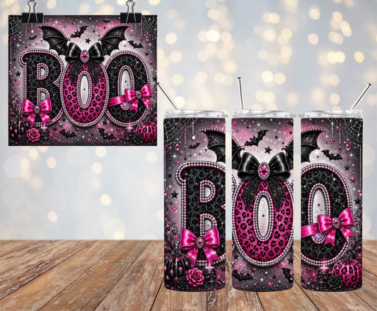 Boo 20oz Tumbler & Freshie Set