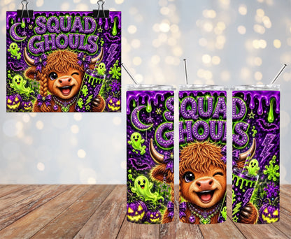 Squad Ghouls 20oz Tumbler & Freshie Set