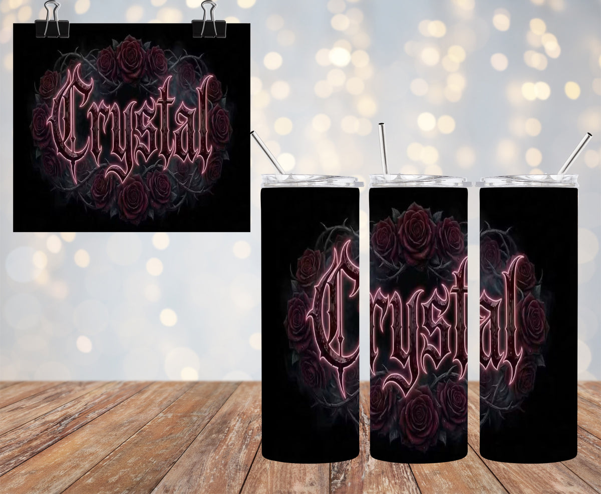 Custom Roses 20oz Tumbler