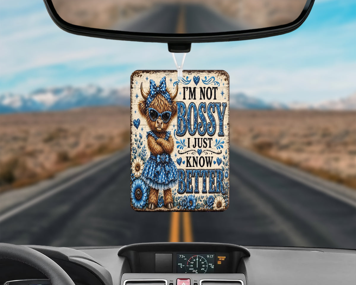 I’m Not Bossy 20oz Tumbler & Freshie Set