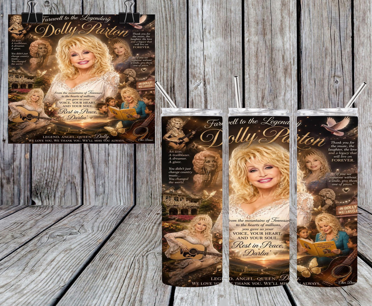 Dolly Parton #3 20oz Tumbler & Freshie Set (Copy)