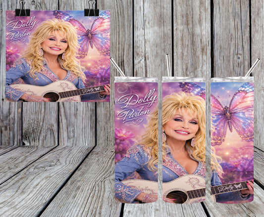 Dolly Parton 20oz Tumbler & Freshie Set