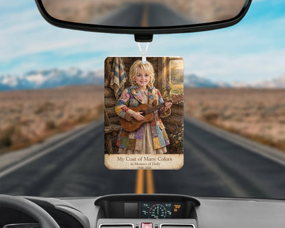 Young Dolly Parton The Coat Of Many Colors 20oz Tumbler & Freshie Set