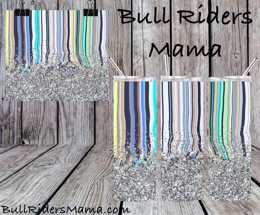WAVY SILVER TUMBLER